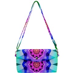 Ornament Kaleidoscope Removable Strap Clutch Bag by Hannah976