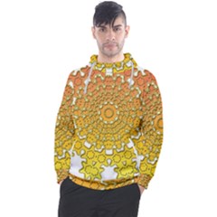 Mandala Background Image Ornament Men s Pullover Hoodie by Hannah976