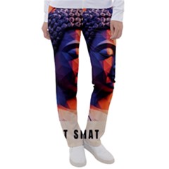 Let That Shit Go Buddha Low Poly (6) Women s Casual Pants by 1xmerch