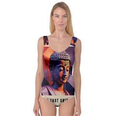 Let That Shit Go Buddha Low Poly (6) Princess Tank Leotard  by 1xmerch