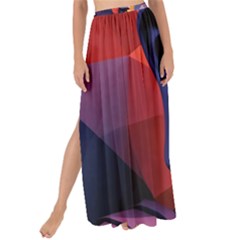 Let That Shit Go Buddha Low Poly (6) Maxi Chiffon Tie-up Sarong