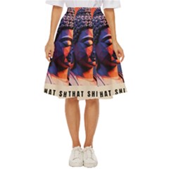 Let That Shit Go Buddha Low Poly (6) Classic Short Skirt by 1xmerch