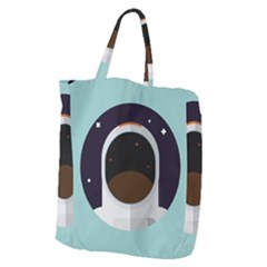 Astronaut Space Astronomy Universe Giant Grocery Tote by Sarkoni