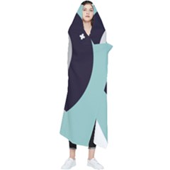 Astronaut Space Astronomy Universe Wearable Blanket by Sarkoni