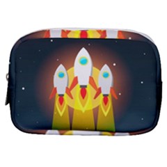 Rocket Take Off Missiles Cosmos Make Up Pouch (small)