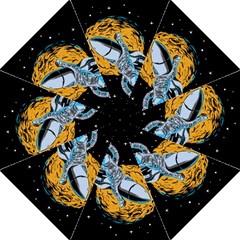 Astronaut Planet Space Science Folding Umbrellas