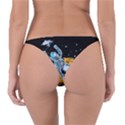 Astronaut Planet Space Science Reversible Bikini Bottoms View2