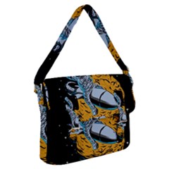 Astronaut Planet Space Science Buckle Messenger Bag by Sarkoni