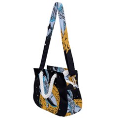 Astronaut Planet Space Science Rope Handles Shoulder Strap Bag by Sarkoni