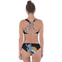 Astronaut Planet Space Science Criss Cross Bikini Set View2