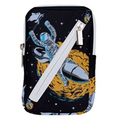 Astronaut Planet Space Science Belt Pouch Bag (small) by Sarkoni