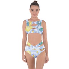 Science Fiction Outer Space Bandaged Up Bikini Set  by Sarkoni