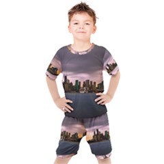 Sydney Australia Travel Oceania Kids  T-shirt And Shorts Set by Grandong
