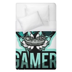 Gamer Illustration Gamer Video Game Logo Duvet Cover (single Size)