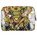 Cowboy Skeleton With Gun Illustration Make Up Pouch (Medium) View2