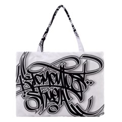 Hip Hop Music Drawing Art Graffiti Medium Tote Bag
