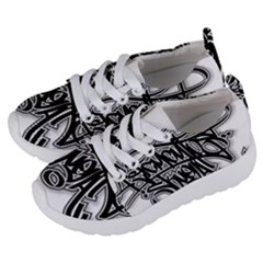 Hip Hop Music Drawing Art Graffiti Kids  Lightweight Sports Shoes by Sarkoni