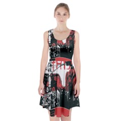 Cars City Fear This Poster Racerback Midi Dress