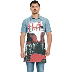 Cars City Fear This Poster Kitchen Apron
