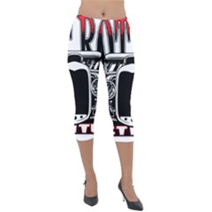 Vintage Car Hot Rod Motor Vehicle Lightweight Velour Capri Leggings 