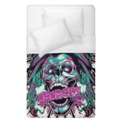 Anarchy Skull And Birds Duvet Cover (single Size)