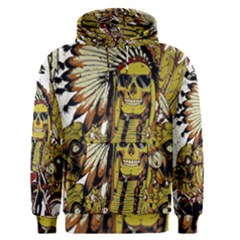 Motorcycle And Skull Cruiser Native American Men s Core Hoodie