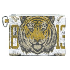 1813 River City Tigers Athletic Department Canvas Cosmetic Bag (xl)