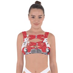 Perfect American Vintage Classic Car Signage Retro Style Bandaged Up Bikini Top