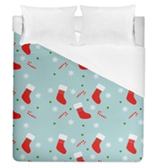 Christmas Pattern Duvet Cover (queen Size)
