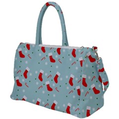 Christmas Pattern Duffel Travel Bag