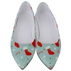 Christmas Pattern Women s Low Heels