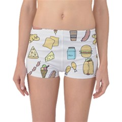 Dinner Meal Food Snack Fast Food Boyleg Bikini Bottoms by Apen