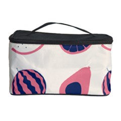 Fruits Halves Pattern Design Cosmetic Storage Case by Apen