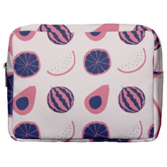 Fruits Halves Pattern Design Make Up Pouch (large)