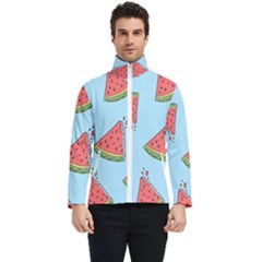 Watermelon Fruit Pattern Tropical Men s Bomber Jacket