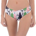 Christmas Trees Icons Reversible Classic Bikini Bottoms View1