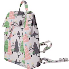Christmas Trees Icons Buckle Everyday Backpack