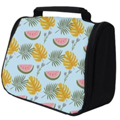 Summer Pattern Texture Vibes Full Print Travel Pouch (big)