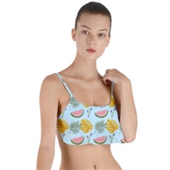 Summer Pattern Texture Vibes Layered Top Bikini Top 