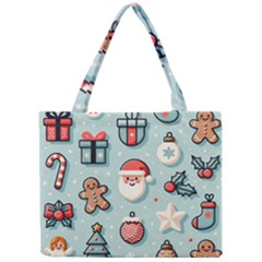 Christmas Decoration Angel Mini Tote Bag by Apen