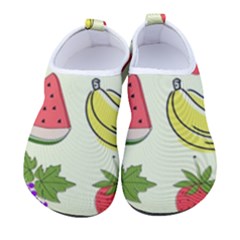 Fruits Pattern Background Food Men s Sock-style Water Shoes