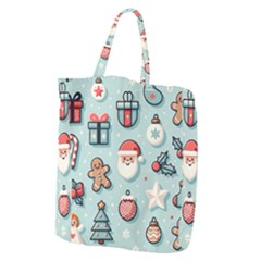 Christmas Decoration Angel Giant Grocery Tote by Apen
