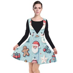 Christmas Decoration Angel Plunge Pinafore Dress by Apen
