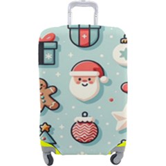 Christmas Decoration Angel Luggage Cover (large)