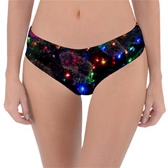 Christmas Lights Reversible Classic Bikini Bottoms