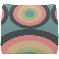 Circles Design Pattern Tile Seat Cushion