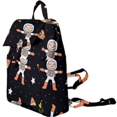 Astronaut Space Rockets Spaceman Buckle Everyday Backpack by Ravend