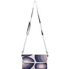 Circle Tile Design Pattern Mini Crossbody Handbag