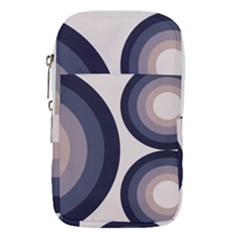 Circle Tile Design Pattern Waist Pouch (small) by Ravend