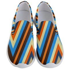 Pattern Triangle Design Repeat Men s Lightweight Slip Ons